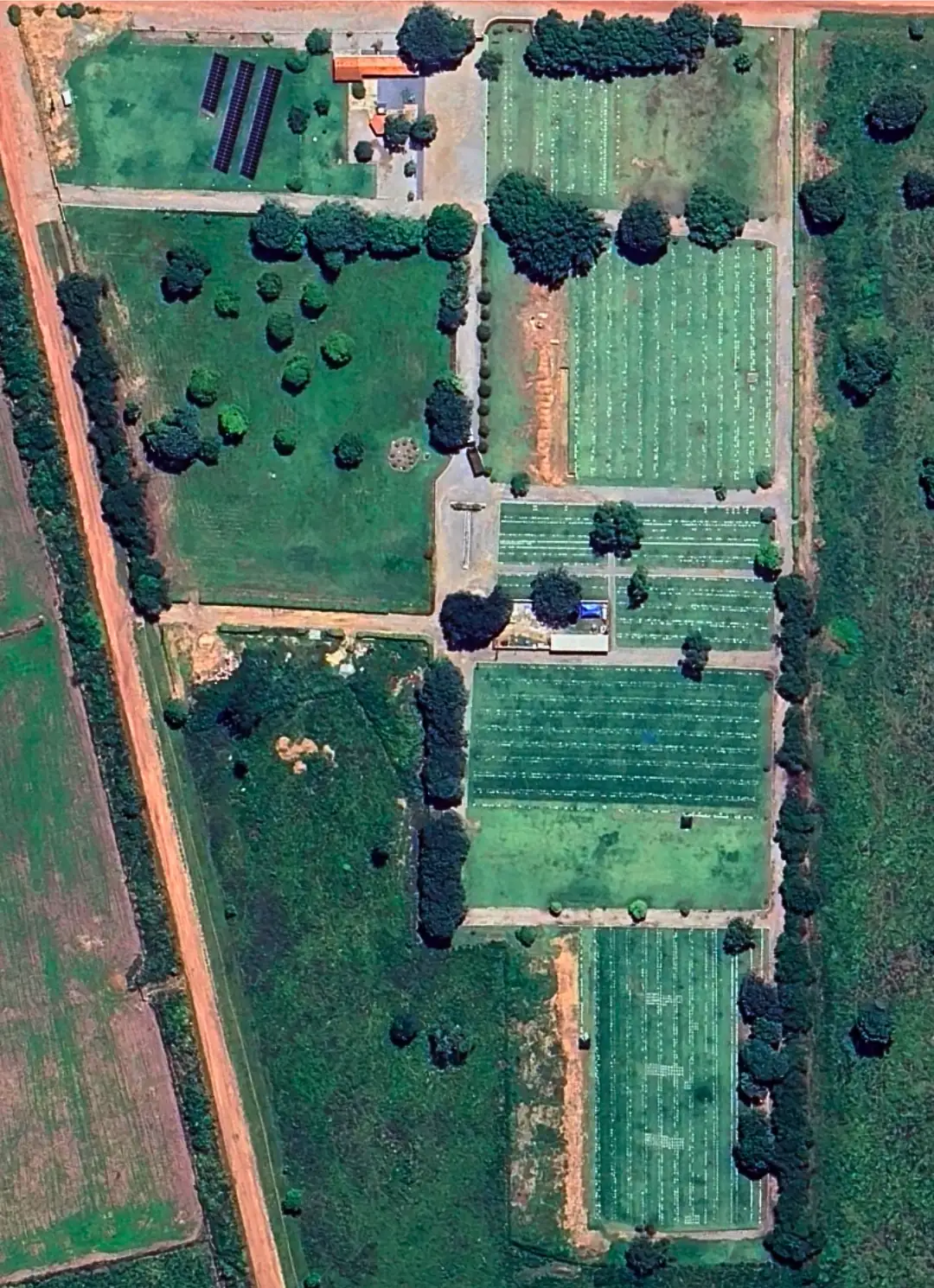 Mapa do Cemitério Park dos Ipês